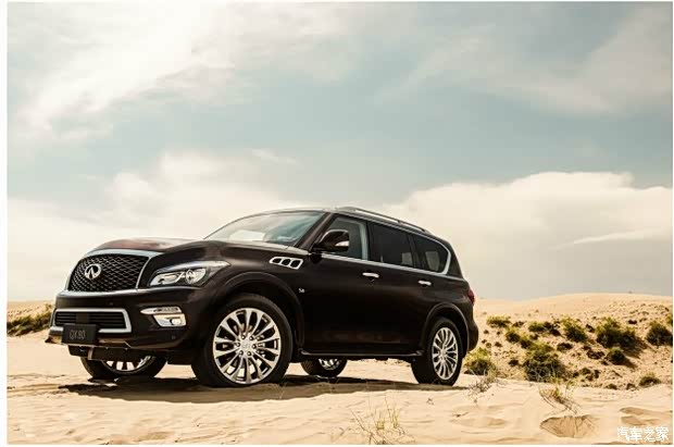 【图】试驾英菲尼迪新QX80漫步快走的全尺寸