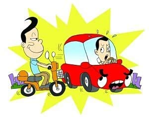 【开车路怒引发冲突 要担主要责任或全责_汽车