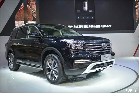 广汽传祺GS8 成都车展热销1000台_青岛福桥