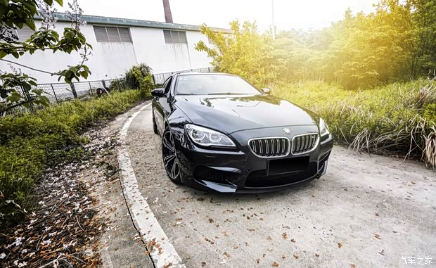 【图】西装暴徒登场 BMW M6 Gran Coupe实拍_汽车之家