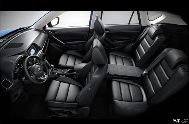 【昂克赛拉和CX-5后排座椅可进行4:6比例折叠