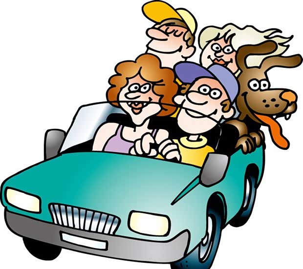 一人赶马 一人坐车猜成语_看图猜成语(3)