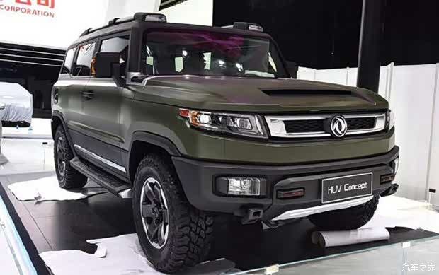【东风最新越野车:外观霸气堪称国产小悍马_画