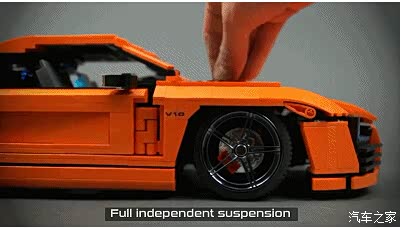 【乐高车还可以驾驶 一款神奇的奥迪R8告诉你