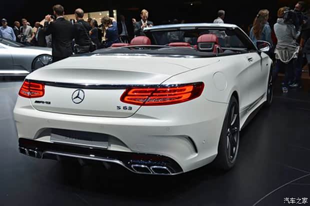 【全新奔驰S级敞篷亮相法兰克福车展_日照金