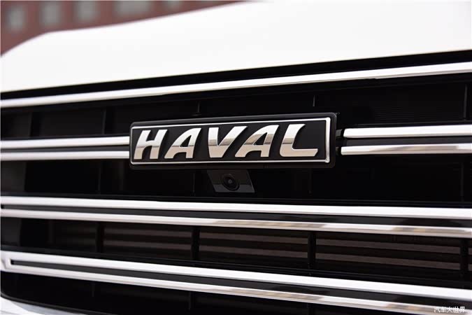 haval"车标,让质感更进一步,更加符合当前运动化车型的大趋势.