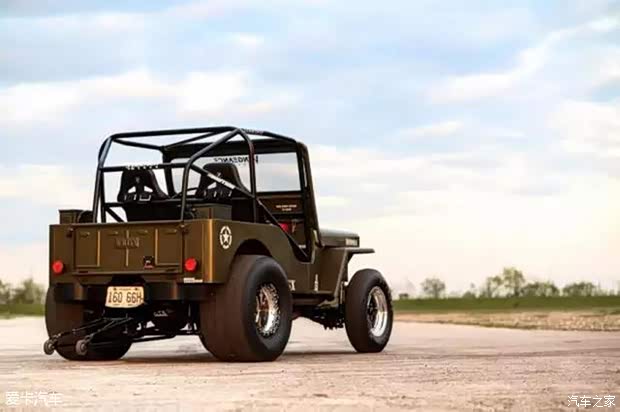 来自jeep爱好者的1600匹的陆地飞行器