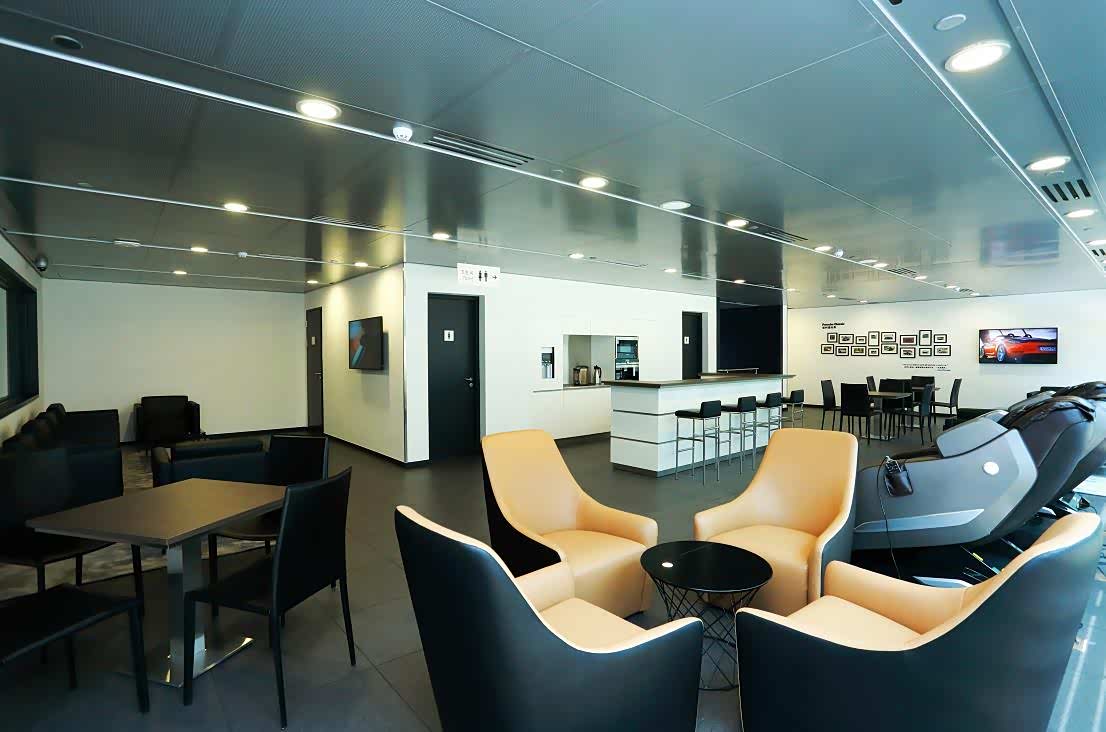 广州番禺保时捷中心 休息区