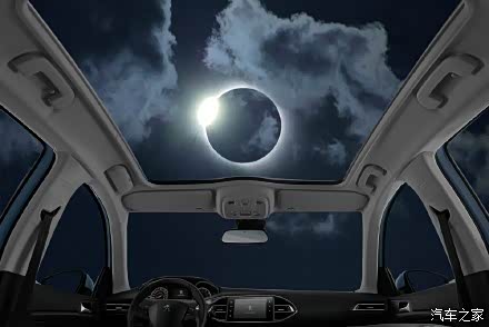 【看标致308s全景天幕玻璃顶外的日全食_陕西鹏飞新车信息】-汽车之家