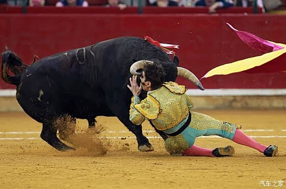 独眼斗牛士又被公牛戳中了同一只眼睛