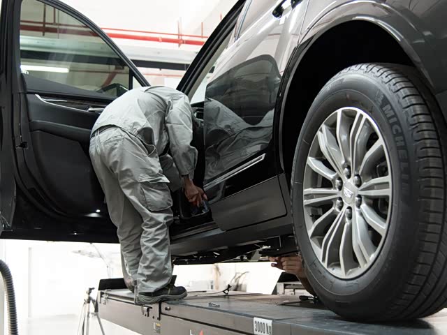 莆田建发凯迪拉克4s中心 维修间