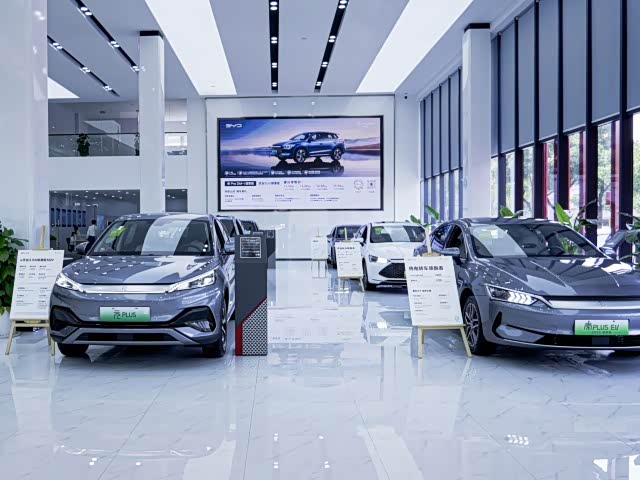 新车展示区