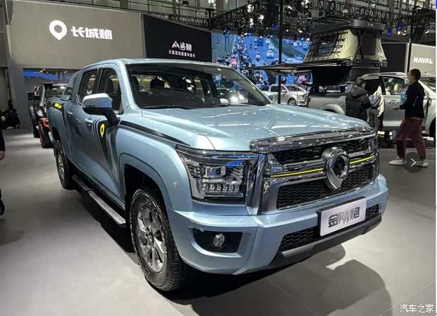 促长城金刚炮自动挡皮卡正式亮相