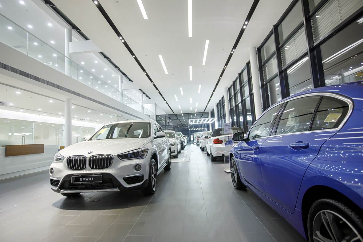 郑州义德宝宝马4s店