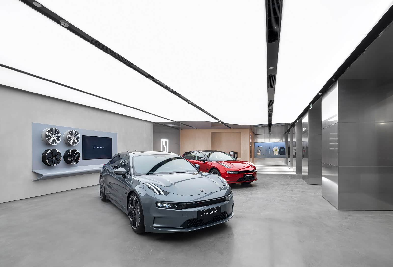 新车展示区