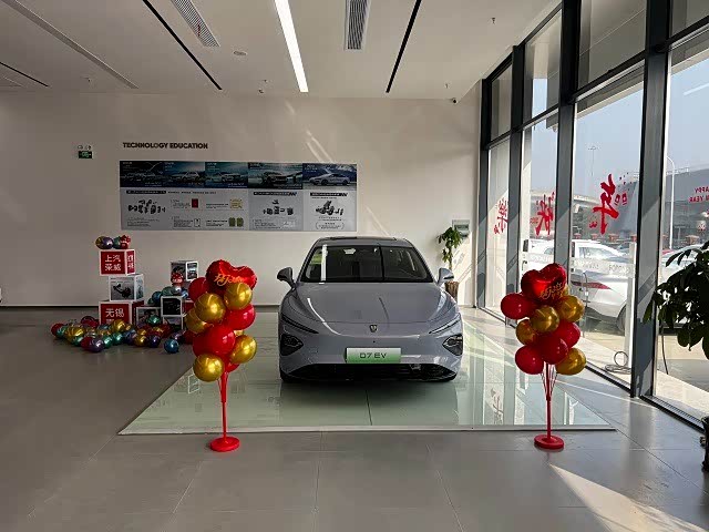 新车展示区