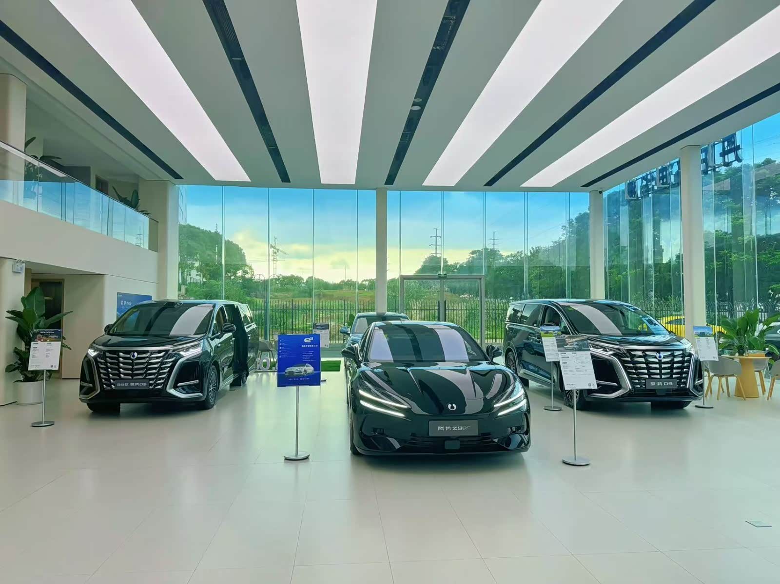 新车展示区