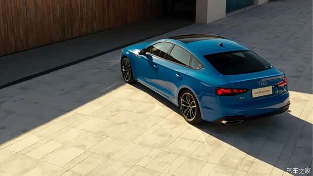 奥迪a5sportback无框车门大溜背颜值爆表