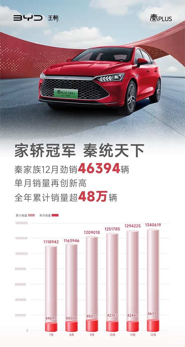 【中国主流汽车总评榜最受欢迎新能源家轿_比亚迪王朝乾元新景远通店