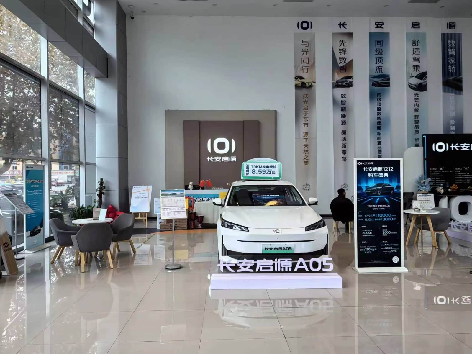 新车展示区