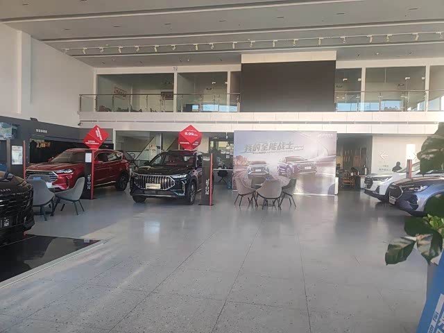 新车展示区