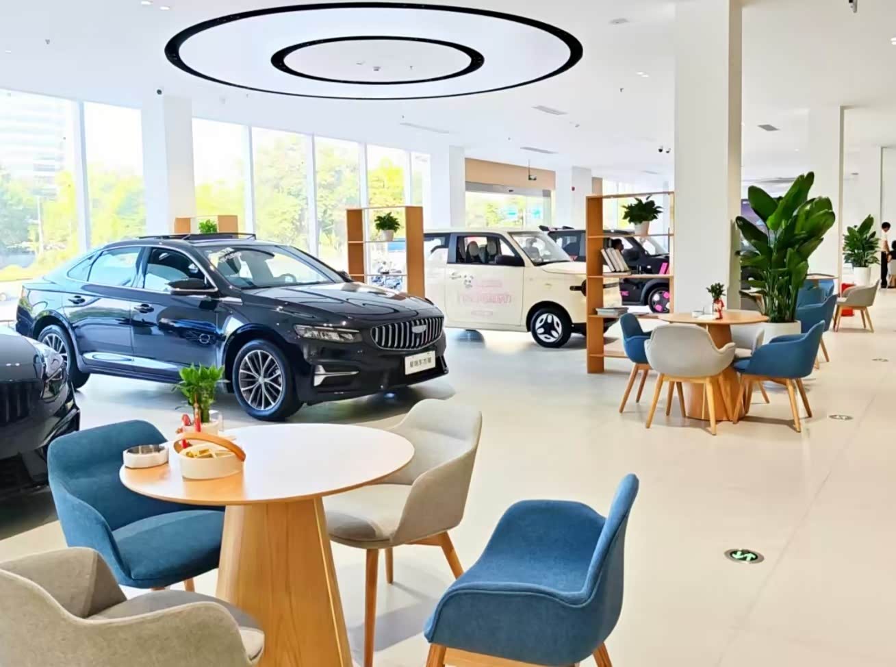新车展示区