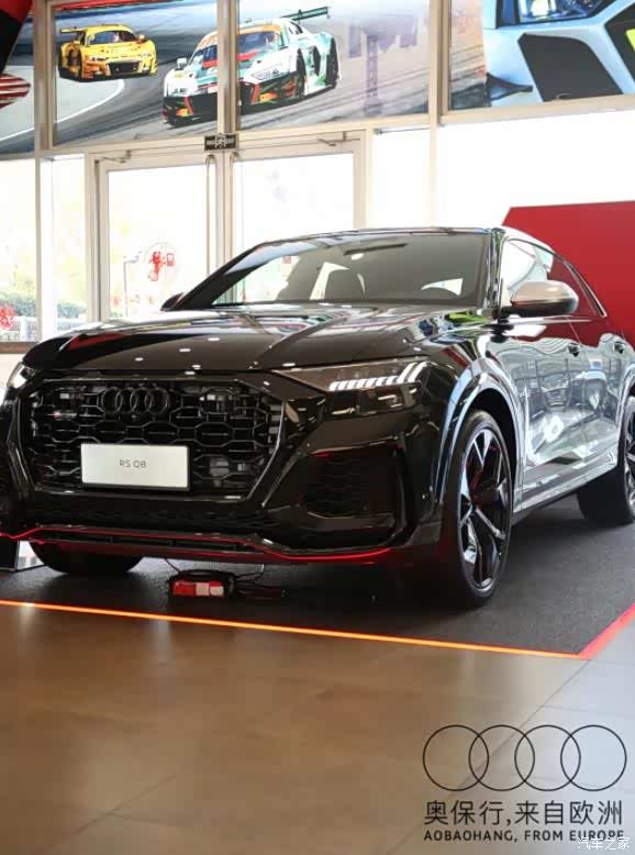 暴力性能suv无框车门40t引擎奥迪rsq8出笼