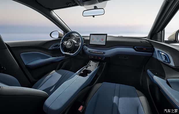 比亚迪海鸥新增暖阳白深海蓝内饰配色