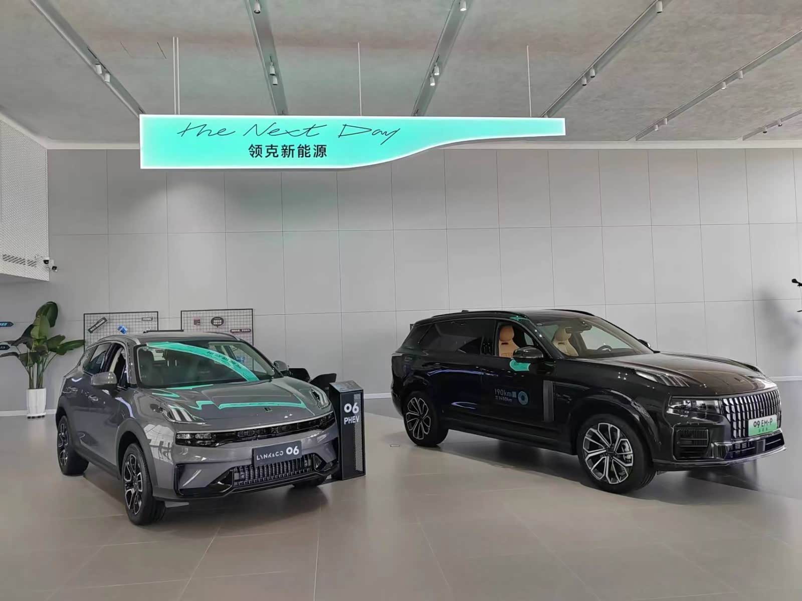 新车展示区