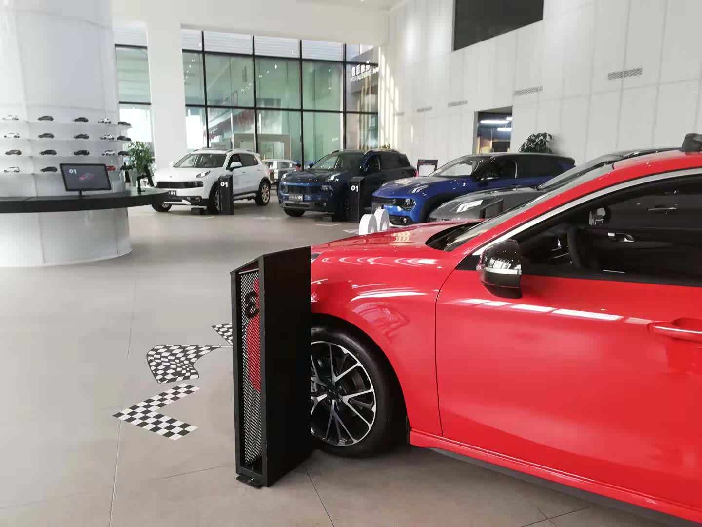 新车展示区