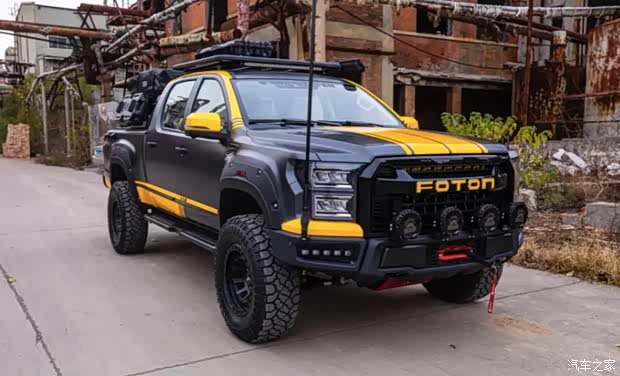 福田皮卡虎贲大将军引爆皮卡改装潮广告