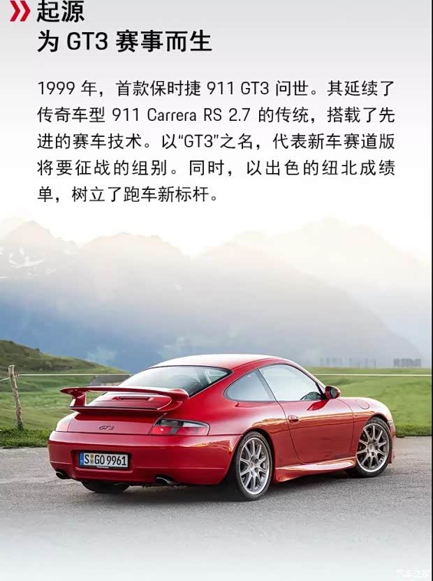 保时捷911gt3车型20周年