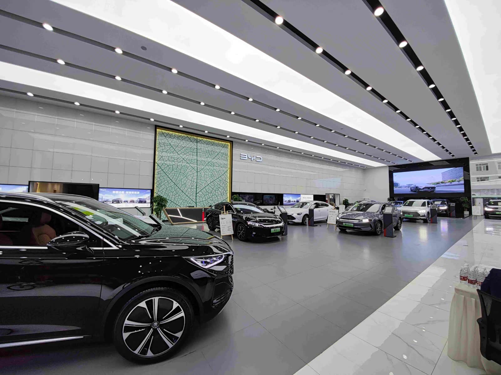 新车展示区