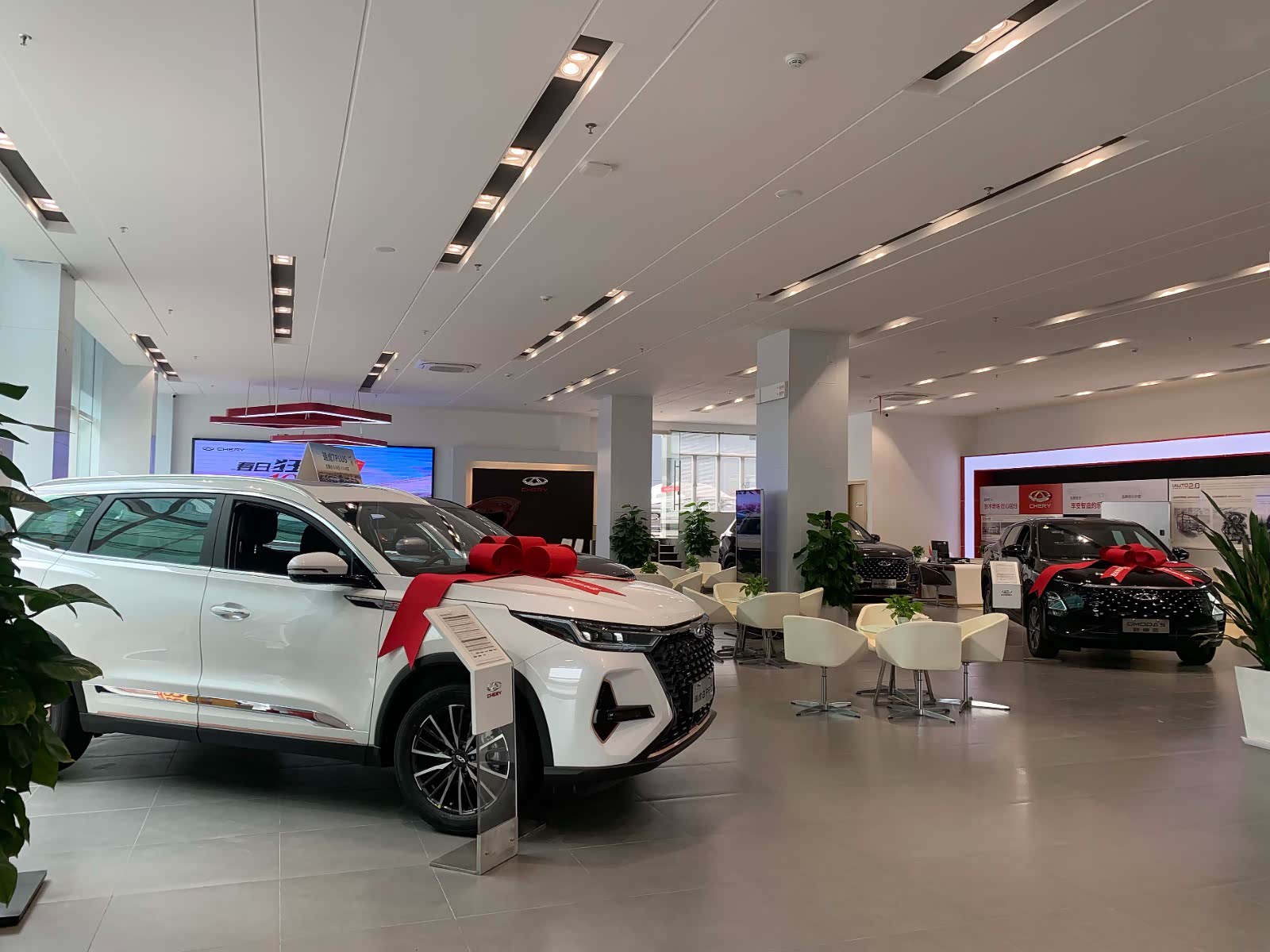 新车展示区