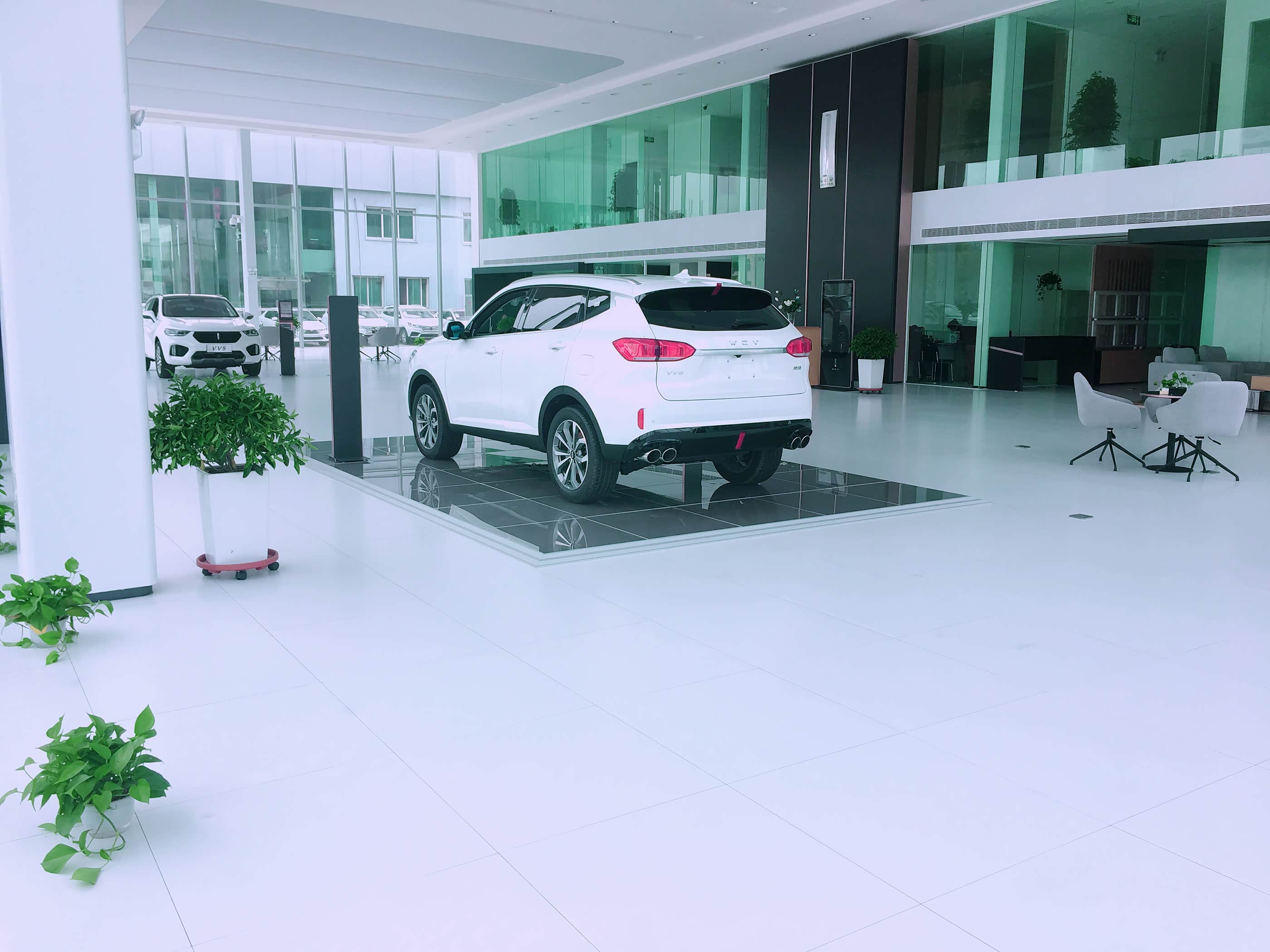 新车展示区