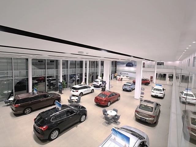 新车展示区