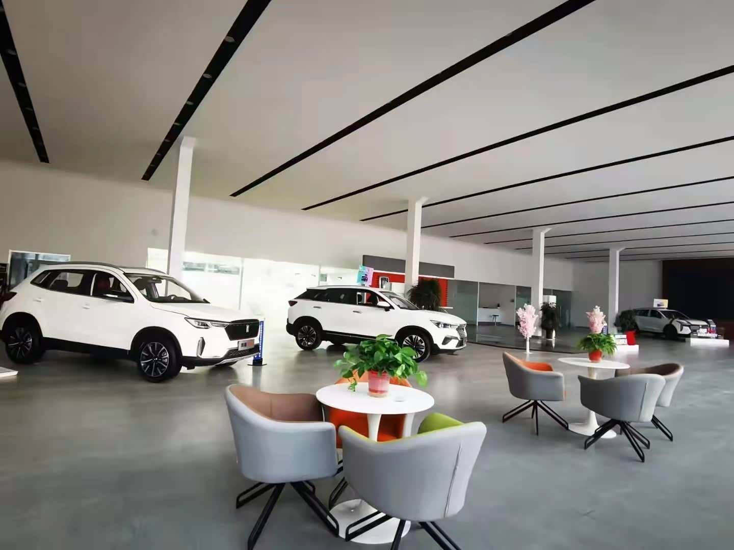 新车展示区