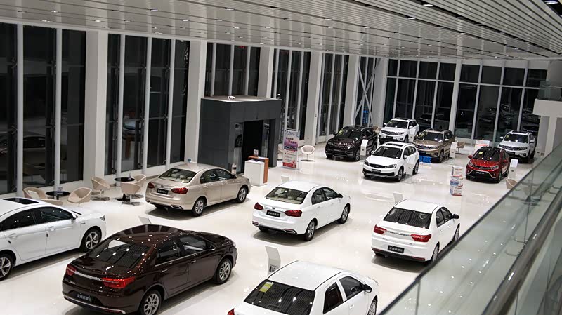 新车展示区