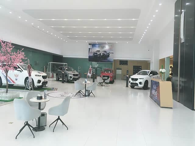 新车展示区