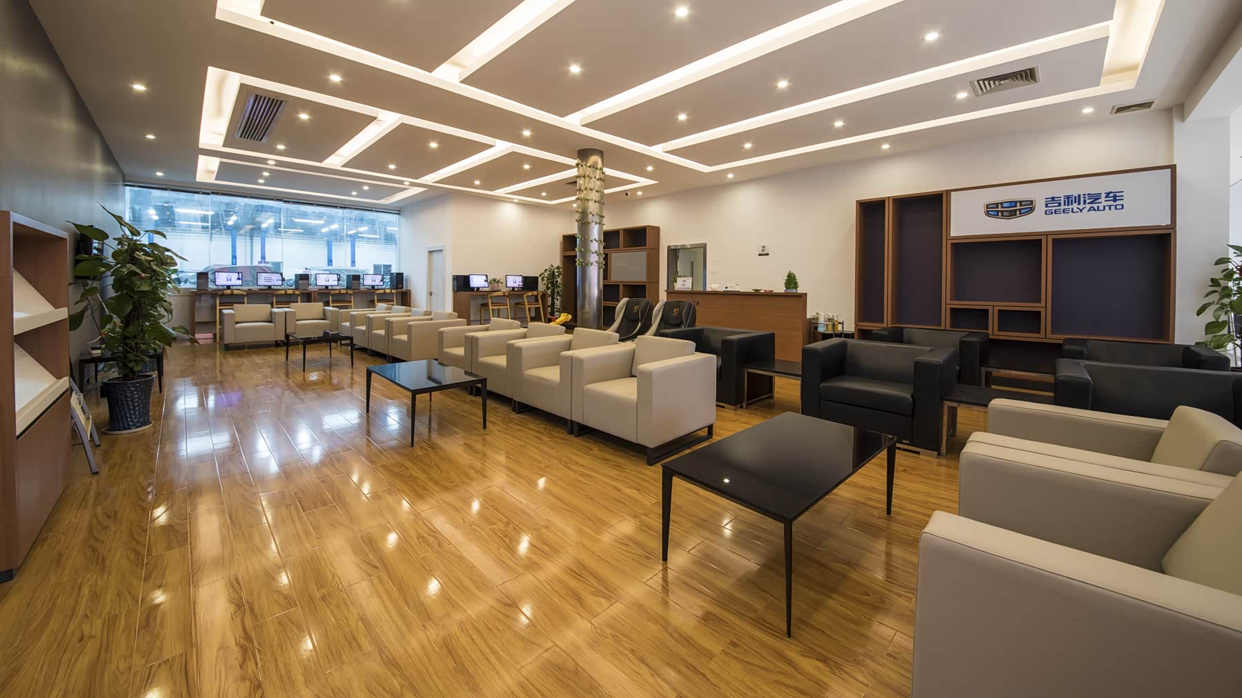 广西开心吉利汽车4s店 休息区