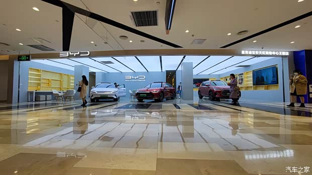 比亚迪王朝汇一浩迪商超店