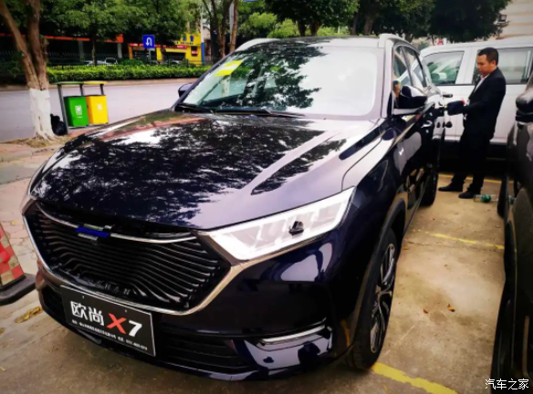 我和长安欧尚x7一见钟情的故事