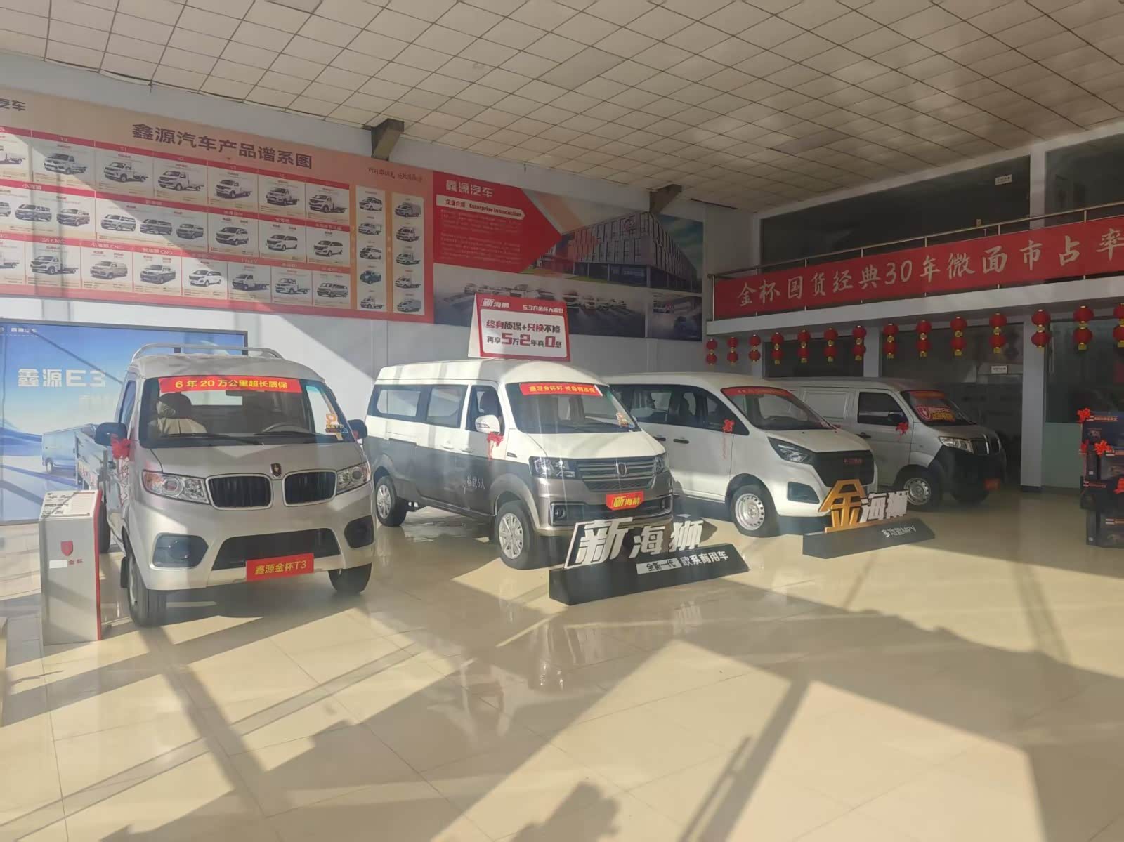 新车展示区