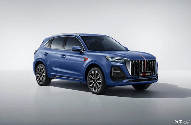 而新红旗hs5共有五款车型供选择