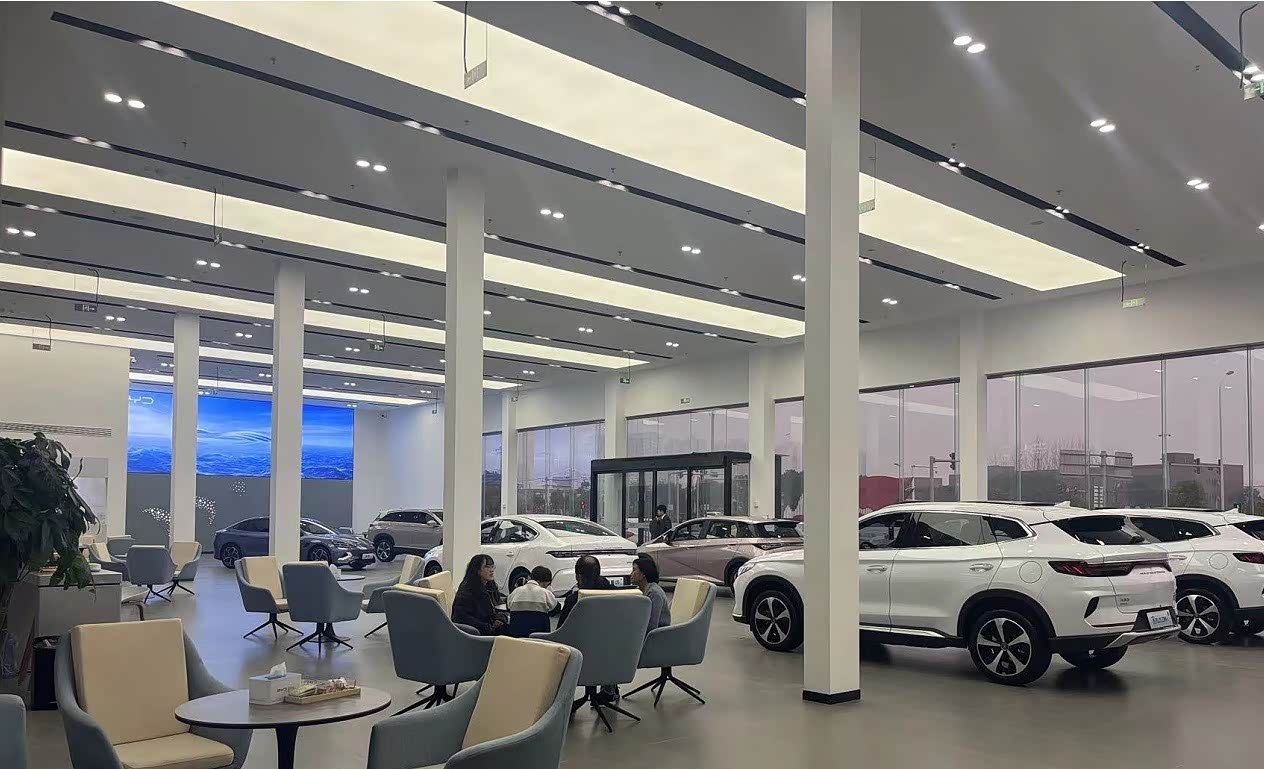新车展示区