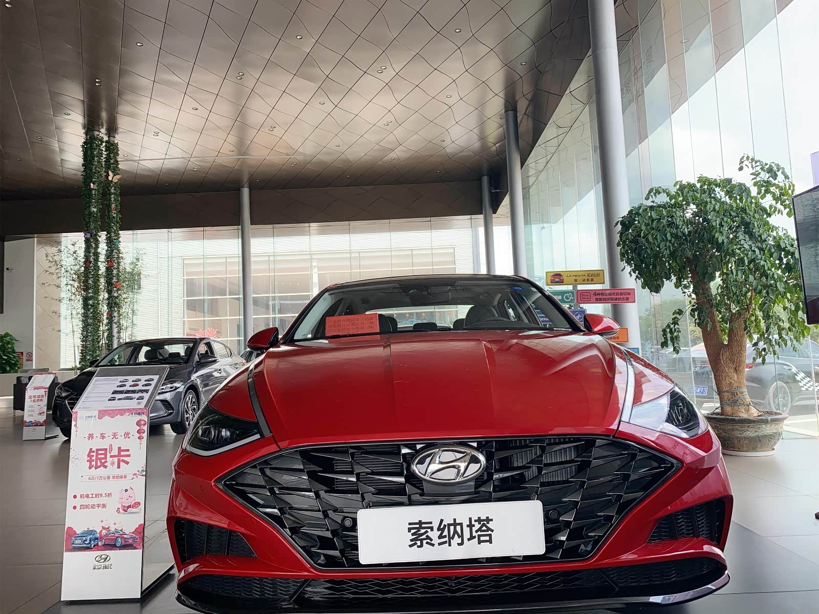 新车展示区