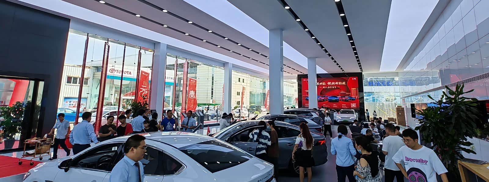 新车展示区