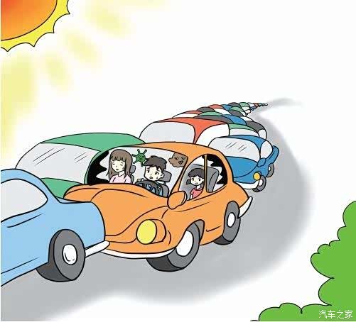 堵车怎么更加省油!