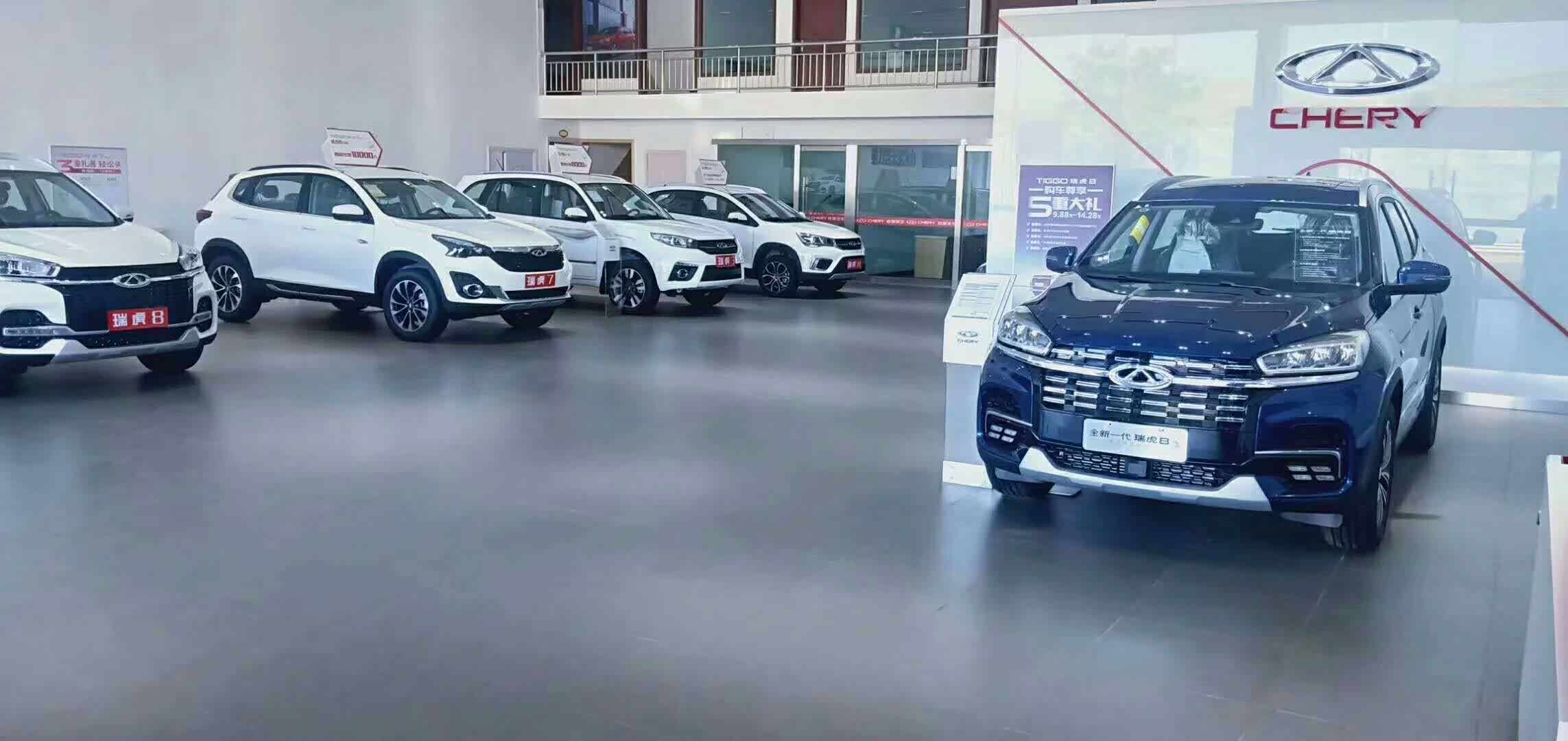 新车展示区