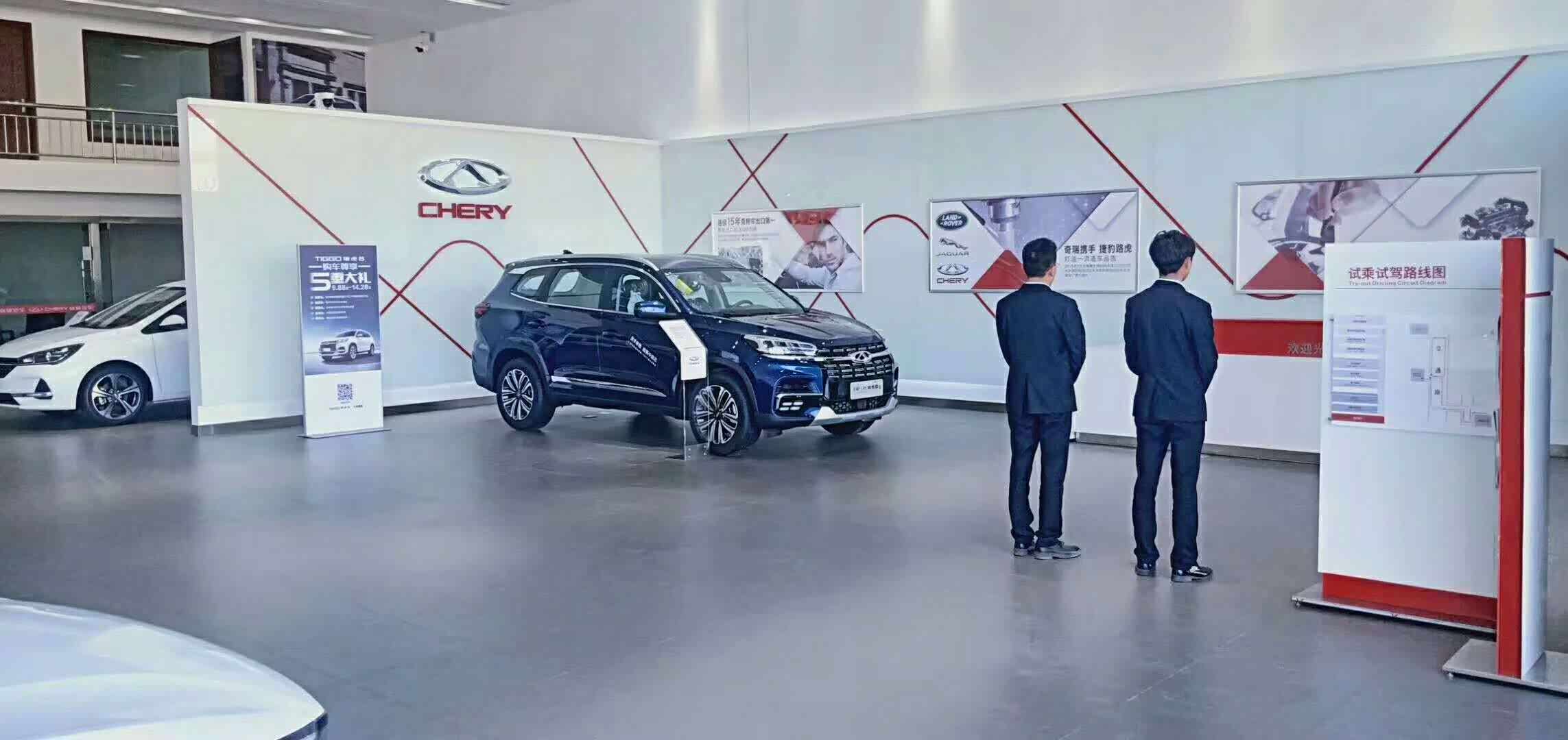 新车展示区